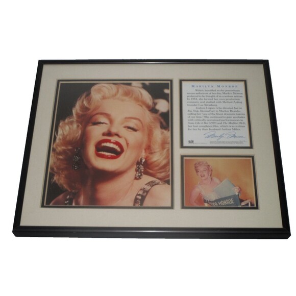 OSP Publishing 1995 Marilyn Monroe Framed & Matted Photos Plaque RARE - Picture 1 of 6